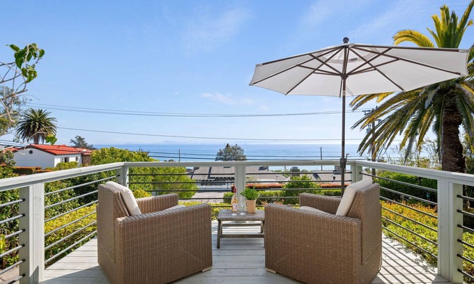 Summerland Condo | Designer Summerland Retreat! Contemporary Unit With Ocean Views