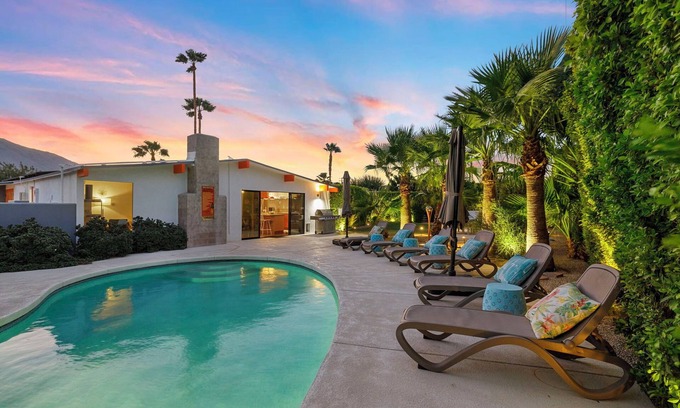 Racquet Club Estates House | Historic Mid-Century Oasis w/Resort Backyard&Pool