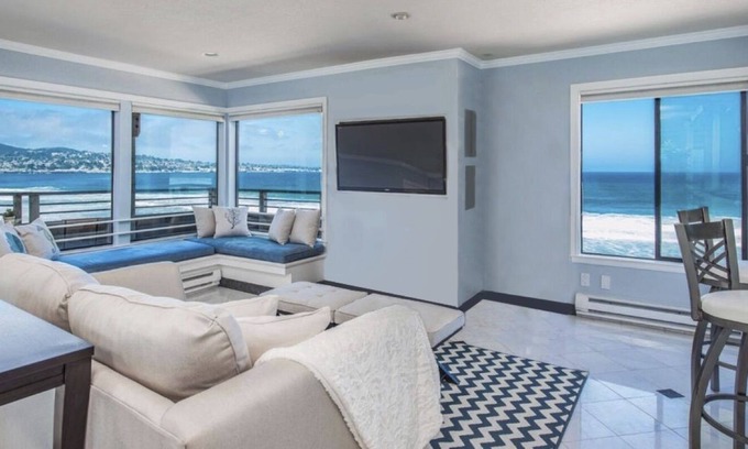 Monterey Condo | Oceanfront Jewel. Closest Home to Ocean in all of Monterey Bay.