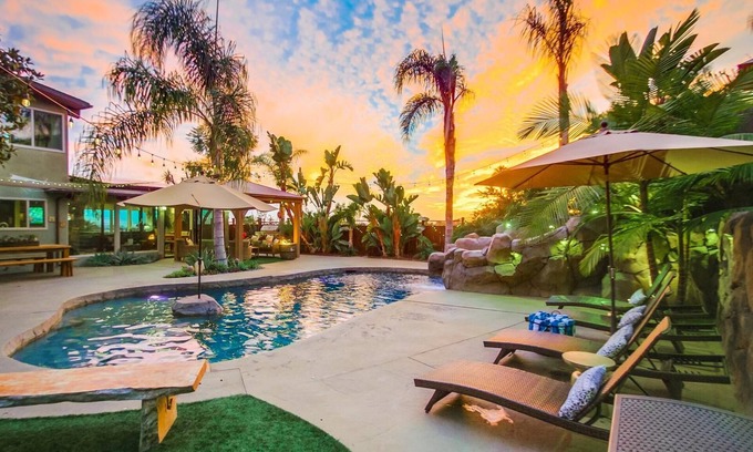 North Pacific Beach House | Panoramic Ocean Views, Private Heated Pool, Spa, and Waterslide!