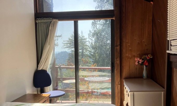 Los Gatos Apartment | Peaceful Gorgeous View U1 in 45acre Redwood Retreat WiFi