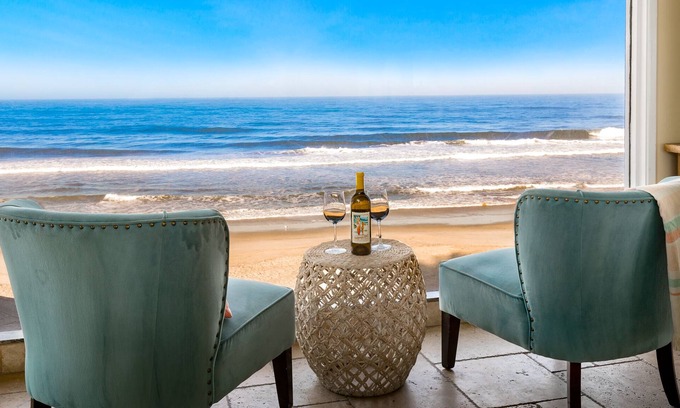 Carlsbad Village House | Pet-Friendly Beachfront Duplex with a Spa C3015-B