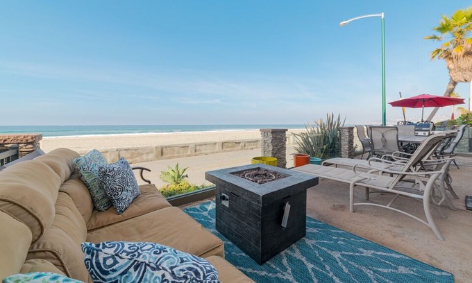 Mission Beach Condo | Santa Barbara Oceanfront Home by 710 Vacation Rentals | Private Patio & Fast WiFi