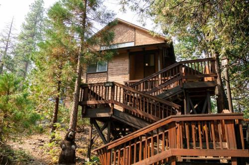 Sierra Cedars House | Tallwood Cabin A Treetop Mountain Retreat