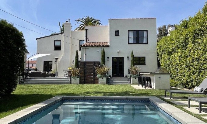Mid City House | Timeless Spanish Estate Renovated with Outdoor Living Spaces, Pool & Large Yard