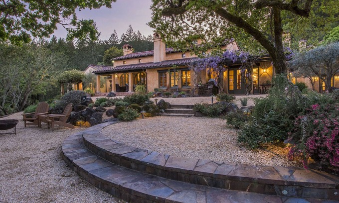 Glen Ellen House | Tuscan Wine Country Elegance