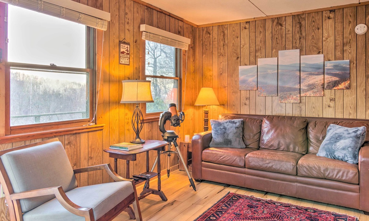 Spruce Pine Cabin | 8 Acres + Hiking Trails: Little Switzerland Escape