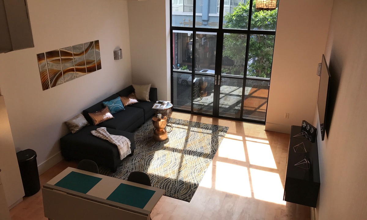 The Villas Condo | Lively Santana Row Loft Right on Main SR Strip