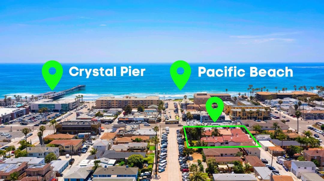 North Pacific Beach House | Coastal Villas Walk to the Beach 4Homes in One