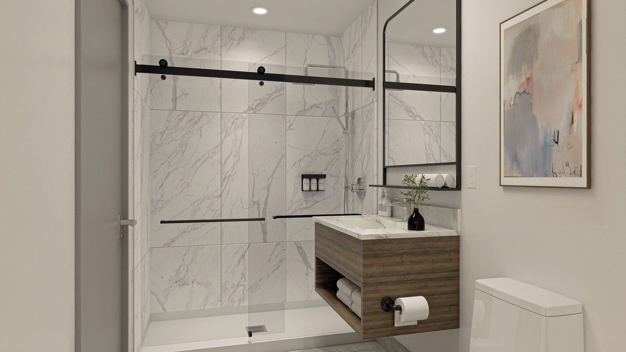 Photo of Bathroom in Wilshire Center