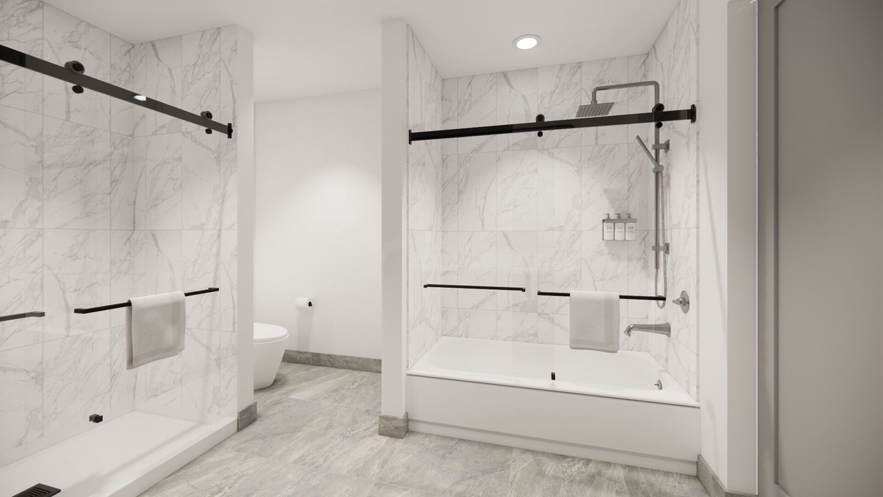 Photo of Bathroom in Wilshire Center
