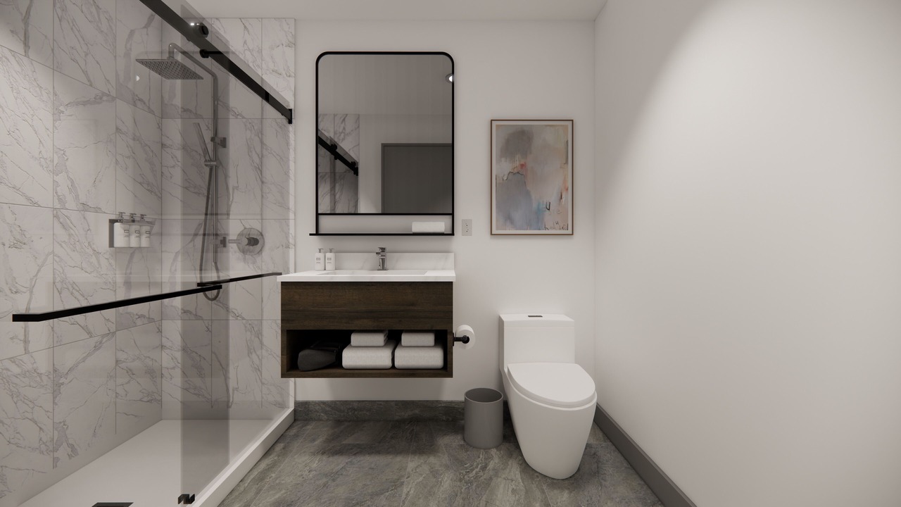 Photo of Bathroom in Wilshire Center