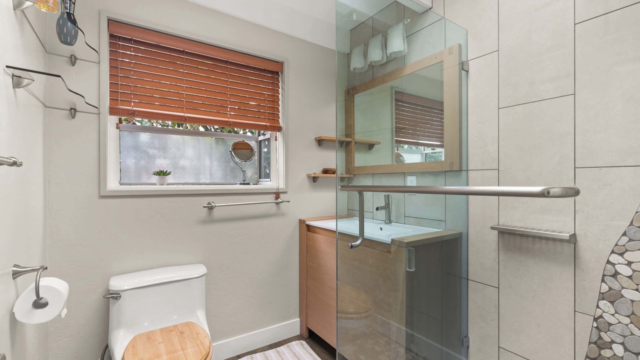Photo of Bathroom in Wooded Area