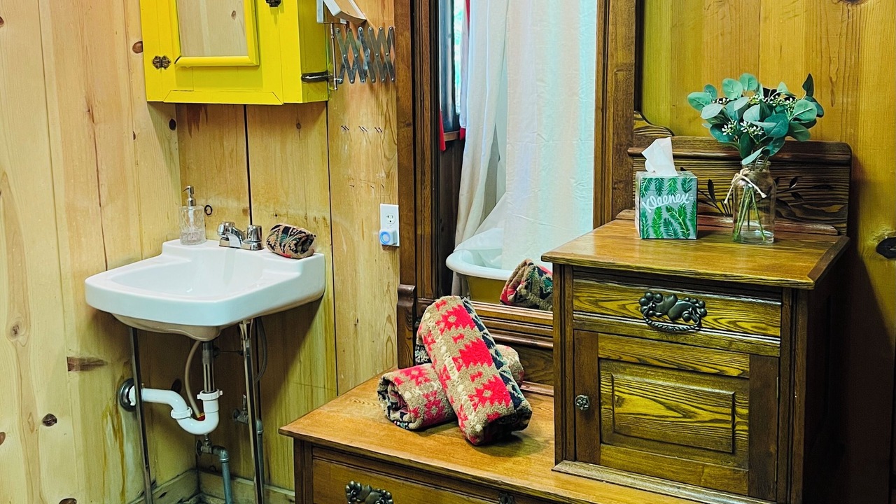 Photo of Bathroom in Camp Nelson