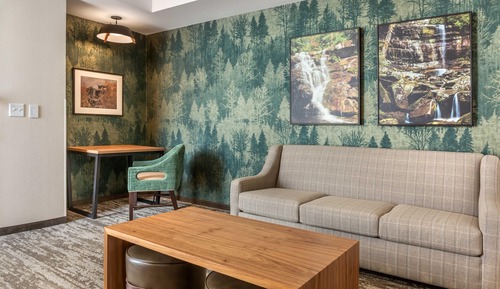 Suite, 1 King Bed with Sofa bed, Accessible (Sofa Sleeper, Tub, 2 Rooms)