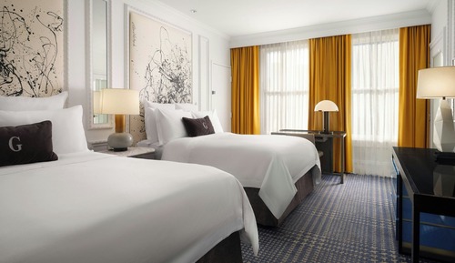 Deluxe Room, 2 Queen Beds, City View