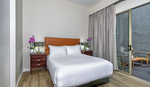 Executive Suite, 1 King Bed with Sofa bed, Patio (Executive Suite-King & pullout sofa)