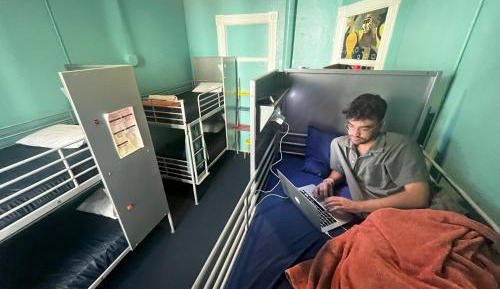 Bed in 6-bed All-Gender Dormitory Room
