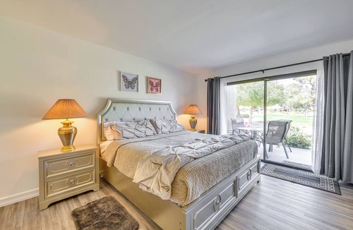 Palm Desert Apartment | Furnished Patio + Resort Pools: Palm Desert Condo