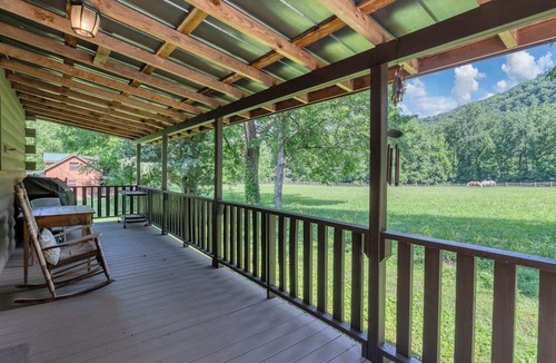 Townsend Cabin | Beautiful mountain cabin with river access. Firepit and wood burning fireplace .