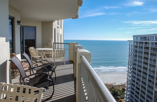 Arcadian Shores Condo | Royale Palms 1504 2 Br Oceanview in Kingston, Pool