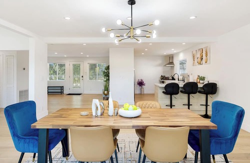 Woodland Hills House | LA Hillside Home with Canyon Views, Deck, BBQ & Game Room Fun | Marmol Vista