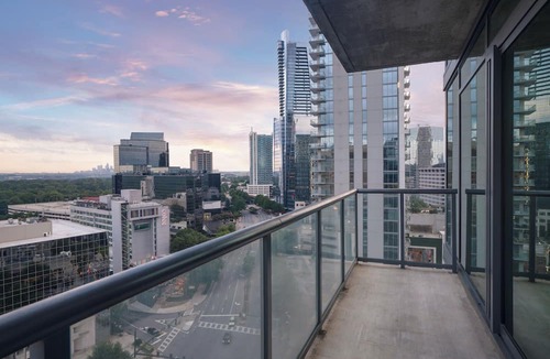 North Buckhead Apartment | 19th Floor Private Balcony, Panoramic View, 24 hr security, Private Garage, Pool