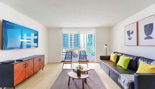 1BR Brickell Free Parking World Cup Ready