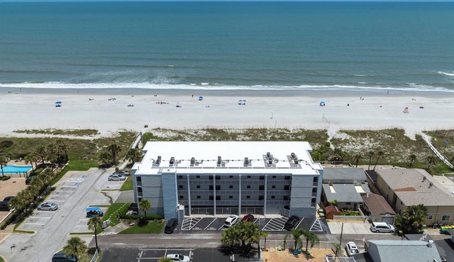 Beachdrifter 403 | Oceanfront Condo with Pool, Balcony + Beach Access