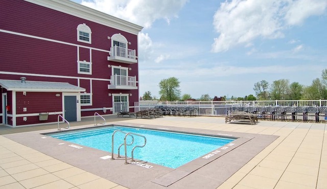 Waterside Condo with private pool and close to everything | Beachside Getaway in New Buffalo